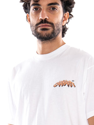Carhartt WIP S/S Wiptopia II T-Shirt White - Maglietta Girocollo Uomo Bianca I037217 02XX CARHARTT WIP 