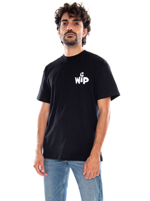 S/S Cutout T-Shirt Black - Maglietta Girocollo Uomo Nera I037221 89XX CARHARTT WIP 