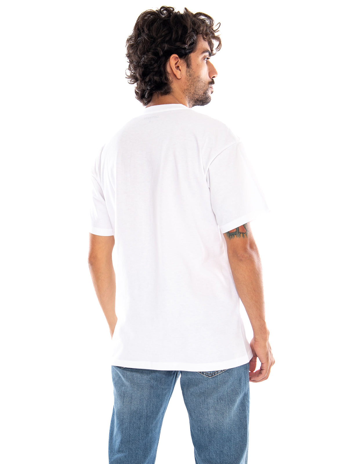 S/S Blinkerfluid T-Shirt White - Maglietta Girocollo Uomo Bianca I037237 02XX CARHARTT WIP 
