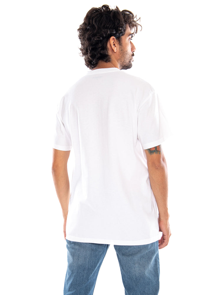 S/S Boogie Night T-Shirt White - Maglietta Girocollo Uomo Bianca<BR/><BR/> I037253 02XX CARHARTT WIP 