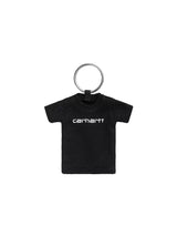MINI SCRIPT T-SHIRT KEYCHAIN BLACK - Schlüsselanhänger Schwarz ACCESSOIRES CARHARTT WIP