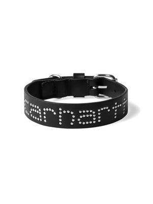Script Studs Dog Collar Black - Collare Nero I037387 4BGXX CARHARTT WIP 