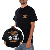 S/S COFFEE BREAK T-SHIRT BLACK - Herren-Rundhals-T-Shirt Schwarz CARHARTT WIP
