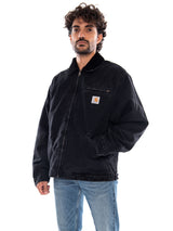OG Detroit Jacket Black / Black - Giacca Uomo Nera  Uomo CARHARTT WIP