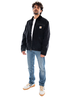 OG Detroit Jacket Black / Black - Giacca Uomo Nera I037535 00E06 CARHARTT WIP 