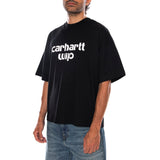 S/S ARCHIVE T-SHIRT BLACK - Schwarzes Herren-Crewneck-Shirt  Herren CARHARTT WIP