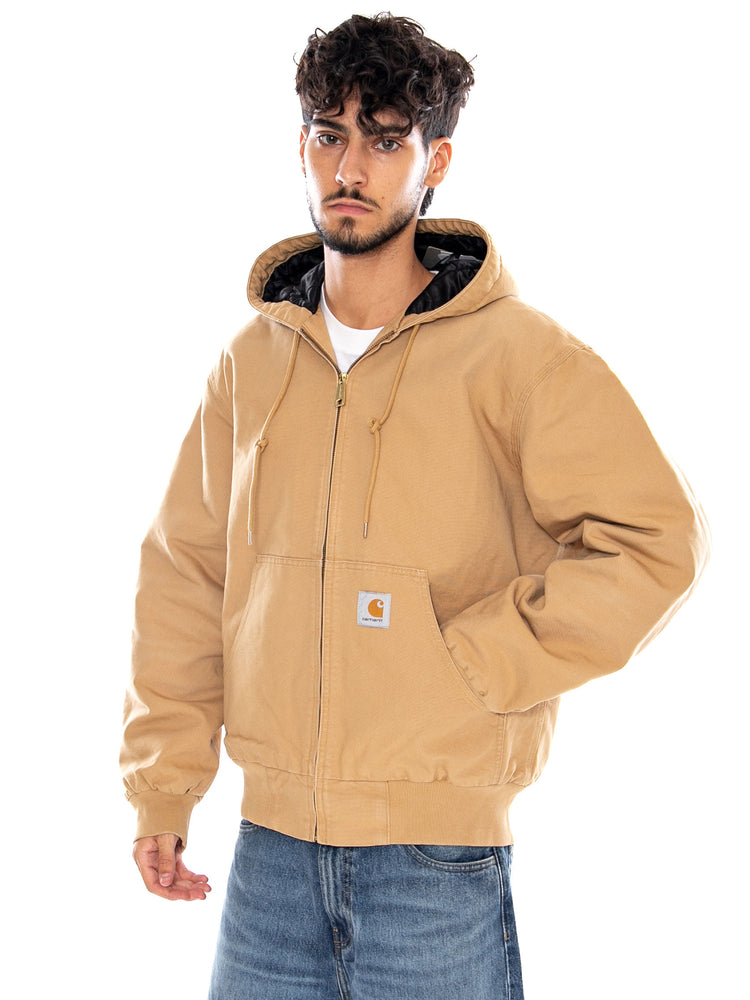 OG ACTIVE JACKET WIP DUSTY H - Giacca Uomo Marrone I037584 3TF4O CARHARTT WIP 
