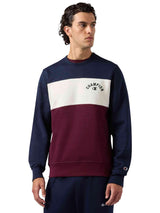 CREWNECK SWEATSHIRT NAVY - Herren-Sweatshirt mit Rundhalsausschnitt in Blau Herren CHAMPION