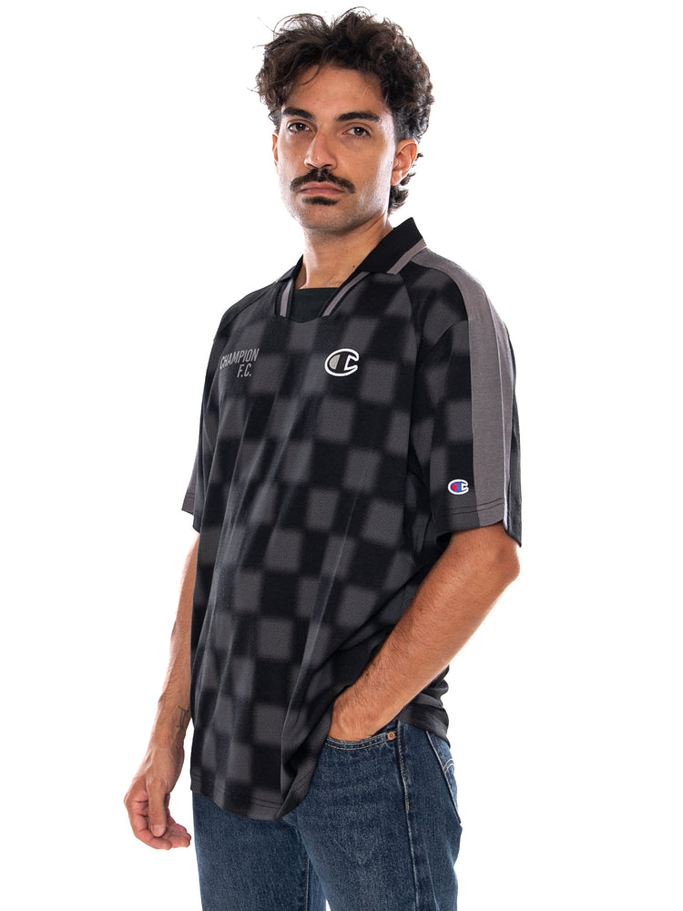 POLO BLACK - Polo Uomo Multicolore 222016 KL001 CHAMPION 