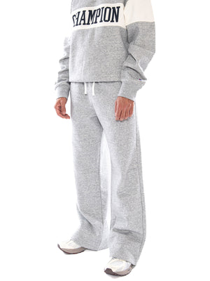 Champion Straight Hem Pants NOXM Grey - Pantaloni Sportivi Uomo Grigi<BR/><BR/> 223487 EM021 CHAMPION 