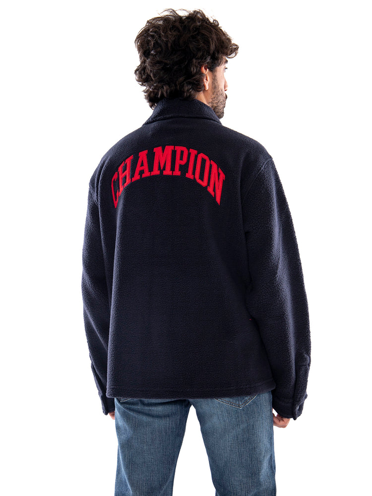 Champion Coach Jacket NNY - Giacca Uomo Blu Navy 223492 BS501 CHAMPION 