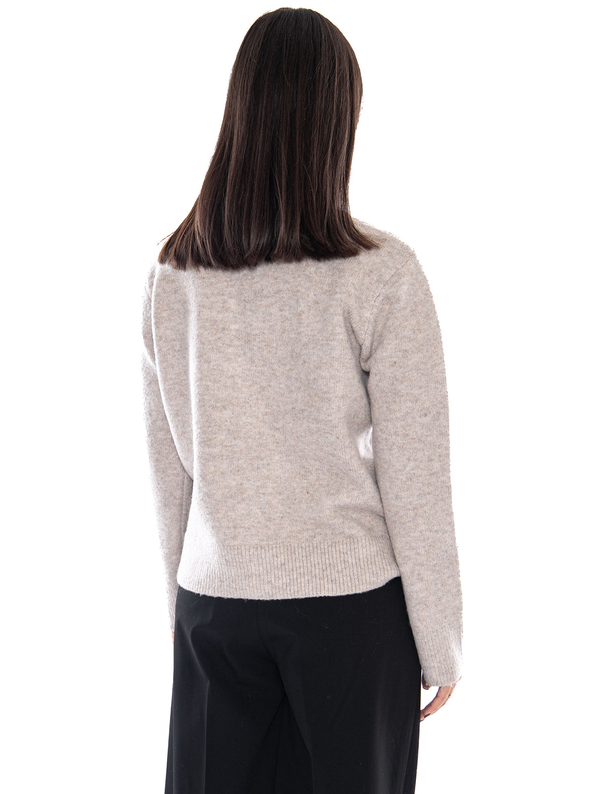 Compañía Fantástica Cárdigan Camel con Botones Lazados - Cardigan Donna Beige Cammello 64C/10292 BIG COMPANIA FANTASTICA 