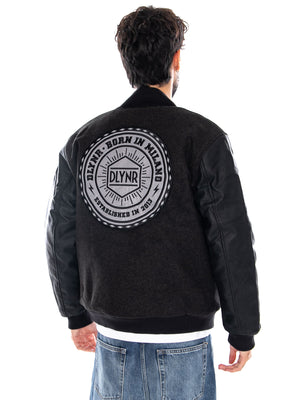 CORPORATE BOMBER BLACK - Giacca Bomber Uomo Nera JK646 JO DOLLY NOIRE 