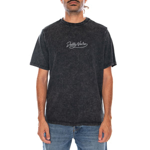 DOLLY NOIRE TEE ACID BLACK - Maglietta Girocollo Uomo Nera TS1297 T4 DOLLY NOIRE 