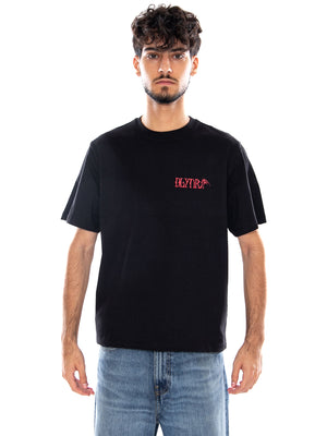 AMBITION TEE BLACK - Maglietta Girocollo Uomo Nera TS1305 T4 DOLLY NOIRE 