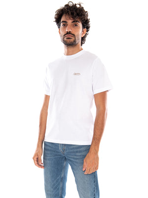 Re di Denari - Napoletane Tee White - Maglietta Girocollo Uomo Bianca TS1365 T4 DOLLY NOIRE 