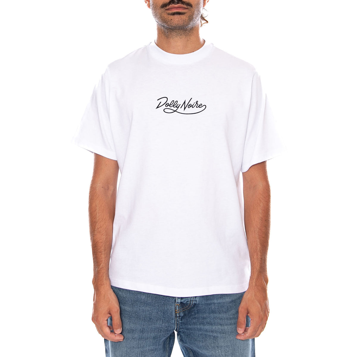 DOLLY NOIRE TEE WHITE - Maglietta Girocollo Uomo Bianca TS804 T4 DOLLY NOIRE 