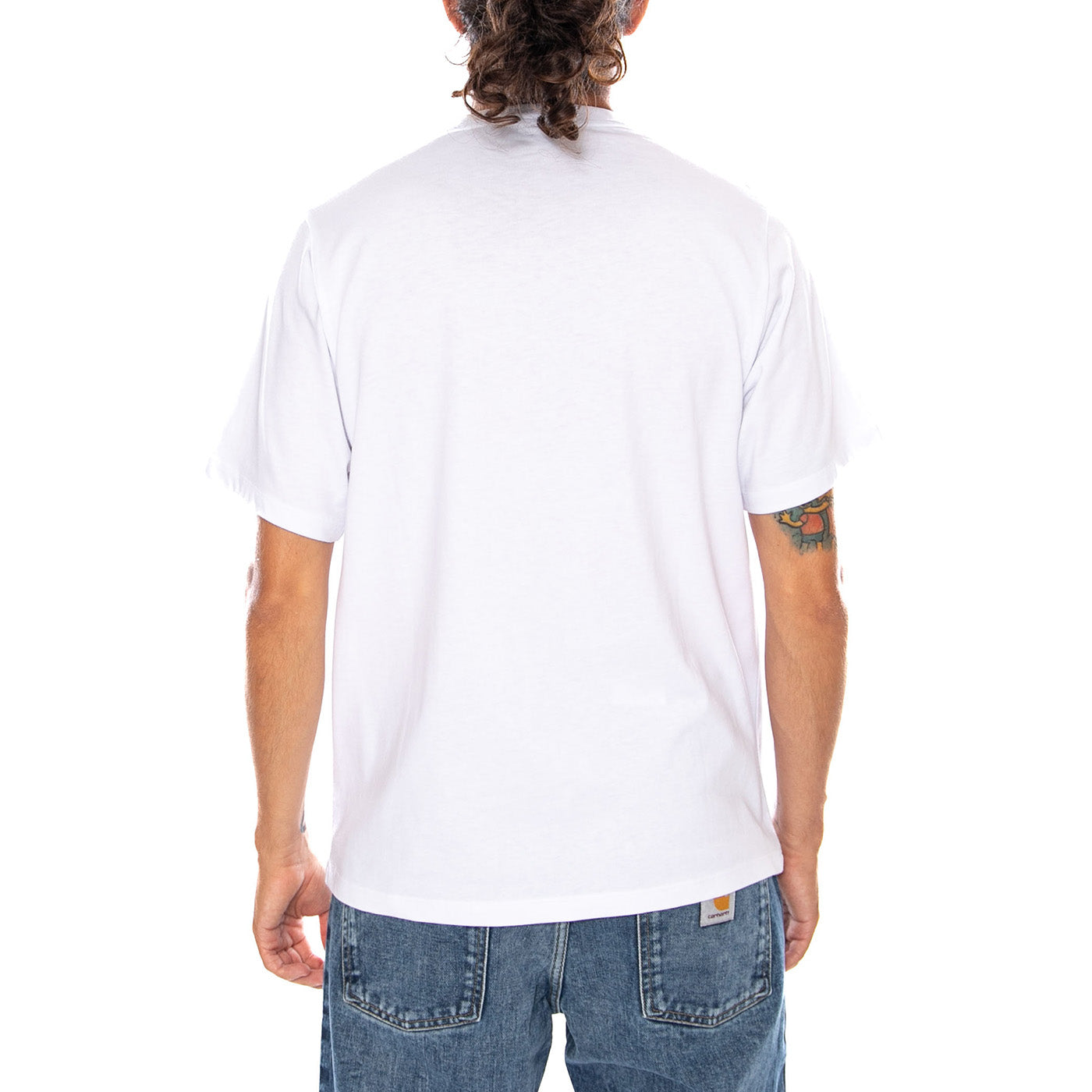 DOLLY NOIRE TEE WHITE - Maglietta Girocollo Uomo Bianca TS804 T4 DOLLY NOIRE 