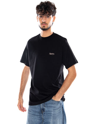 ASSO DI DENARI TEE BLACK - Maglietta Girocollo Uomo Nera TS916 TT DOLLY NOIRE 