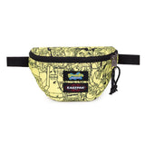 SPRINGER ALLOVER YELLOW SPONGEBOB - Gelber/Mehrfarbiger Gürtelrucksack / Hüfttasche ACCESSOIRES EASTPAK