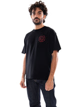 Edwin Music Channel TS Black / Red - T-shirt Herren Schwarz  Herren EDWIN