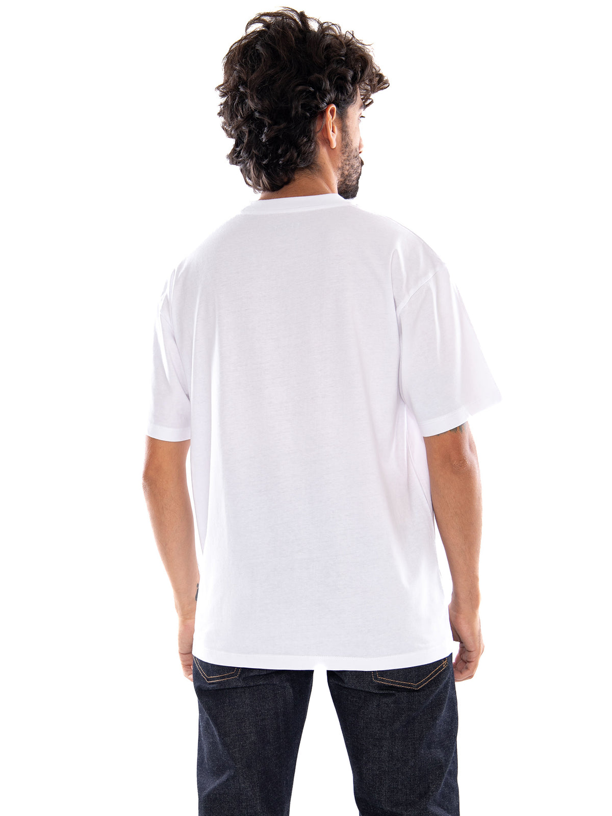 Edwin Sunset on Fuji San TS SS White - T-Shirt Uomo Bianca<BR/><BR/> I035001 2 EDWIN 