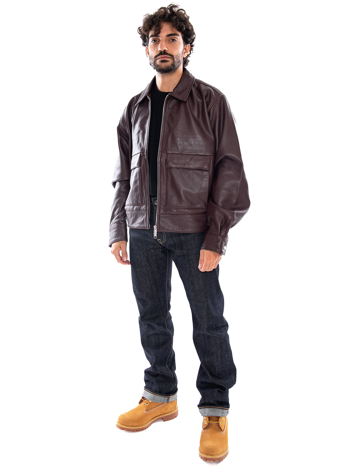 Barbour Dogma Jacket Brown Burgundy - Giacca Uomo Marrone/Bordeaux I035716 42I.00 EDWIN 