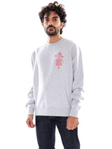 Edwin Ekoda Bath House Sweat Grey Marl - Sweatshirt Herren Grau Herren EDWIN