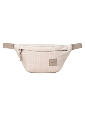 Herschel Classic Hip Pack Grid Pelican/Roasted Cashew - Marsupio Beige e Grigio 11549 07775 HERSCHEL 
