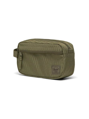 Herschel Chapter Small Travel Kit Ivy Green Diamond - Beauty Case da Viaggio Verde 30063 07784 HERSCHEL 