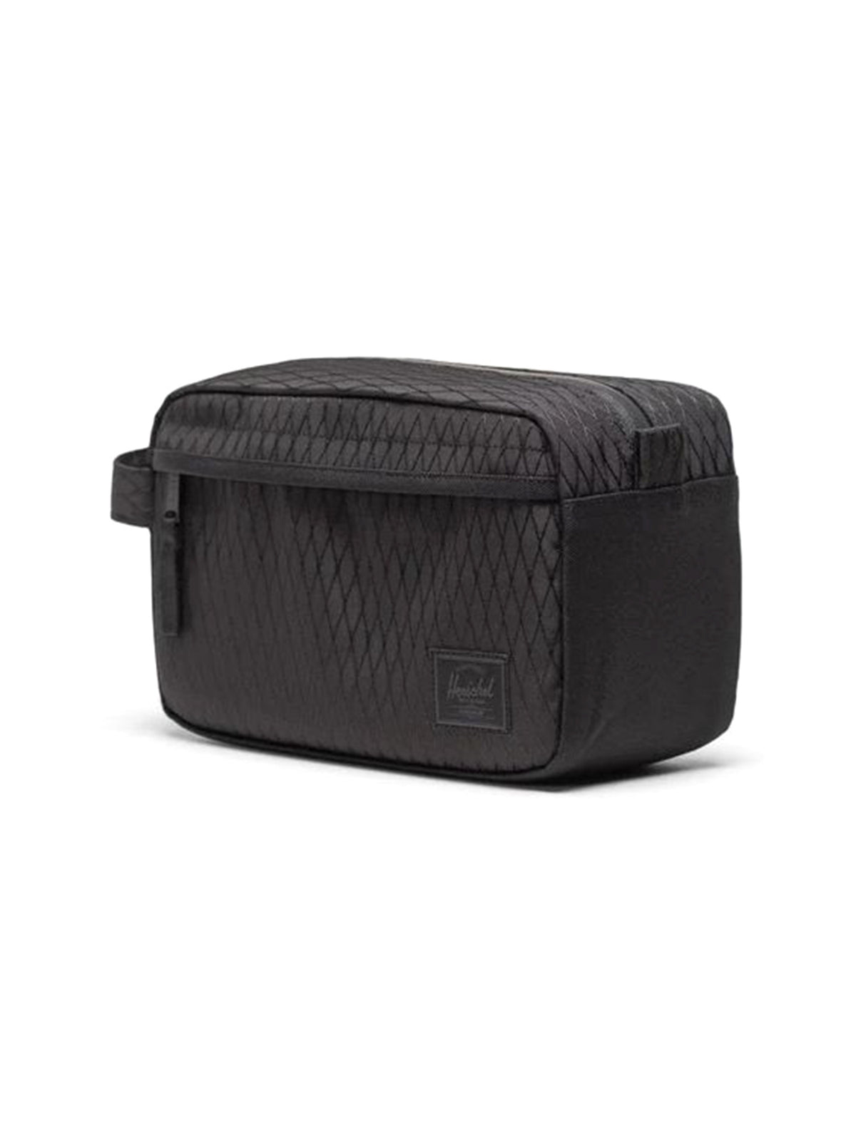 Herschel Chapter Travel Kit Black Diamond/Black - Beauty Case da Viaggio Nero 30064 07391 HERSCHEL 