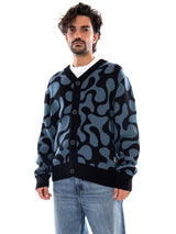 CHAQUETA ASAKUSA BLACK JACQUARD - Cardigan mit Knöpfen Herren Mehrfarbig Herren KAOTIKO