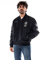 Kaotiko Chaqueta Asakusa Black - Jacke Herren Schwarz Herren KAOTIKO
