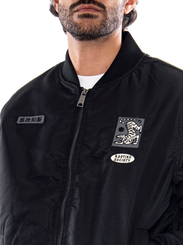 Kaotiko Chaqueta Asakusa Black - Giacca Uomo Nera<BR/><BR/> AT009 W002 KAOTIKO 