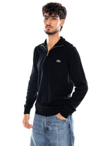 PULLOVER BLACK - Herren-Kapuzenpullover mit Reißverschluss in Schwarz Herren LACOSTE