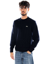 PULLOVER BLUE - Herrensweatshirt Blau  Herren LACOSTE