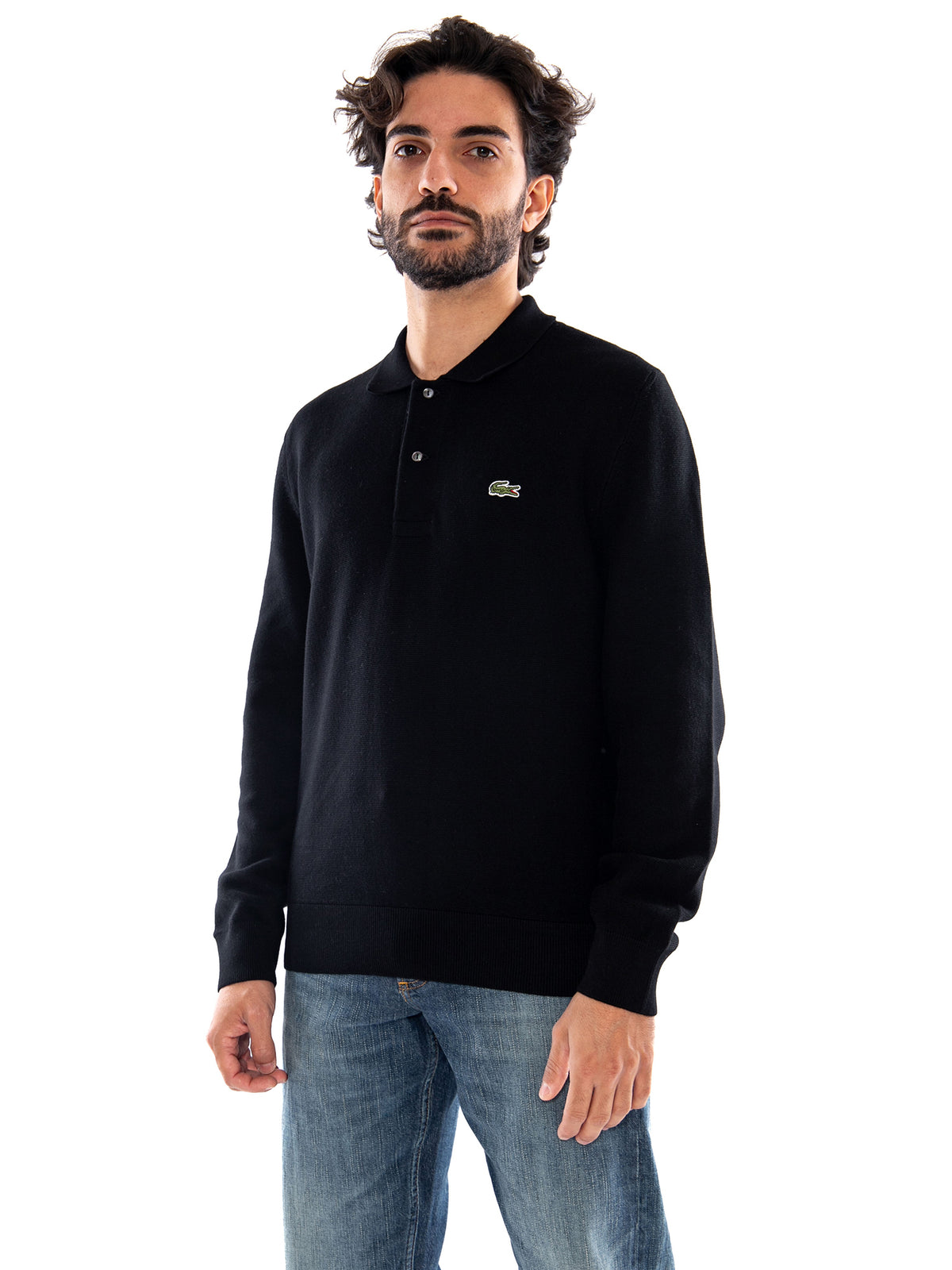 Lacoste Pullover Black - Maglione Uomo Nero AH9904 031 LACOSTE 