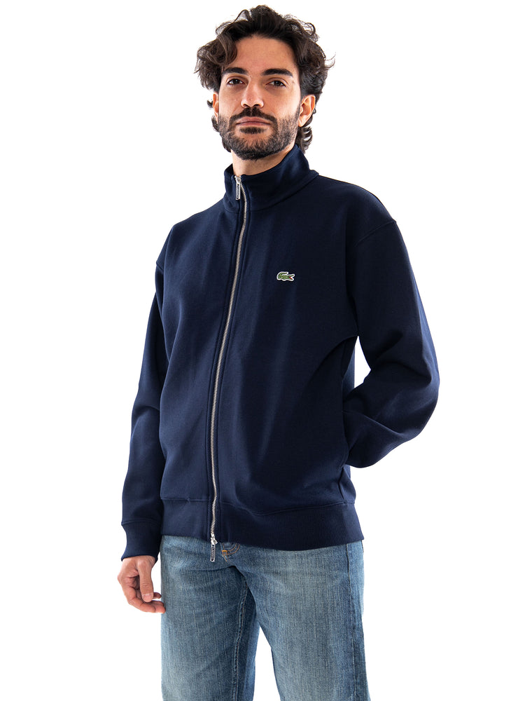 Lacoste Sweatshirt Blue - Felpa Uomo con Zip Blue SH9454 166 LACOSTE 