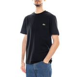 Lacoste Herren-T-Shirt mit Rundhalsausschnitt Schwarz