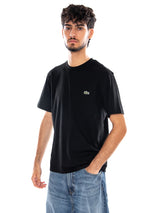 Lacoste Herren-T-Shirt mit Rundhalsausschnitt Schwarz