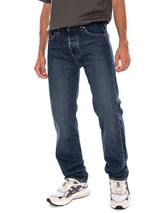 LEVI'S 501® ORIGINAL FOUND IN CAVE SELVEDGE DARK INDIGO - Denim Jeans Hose Herren Dunkelblau Herren LEVIS