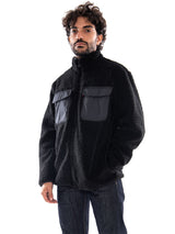 Levi's Campo Sherpa Jacket Oatmeal Black - Jacke Herren Schwarz Herren LEVIS