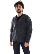 Levi's Mammoth Cardigan Obsidian Heather Cardi Black - Strickjacke Herren Schwarz Herren LEVIS