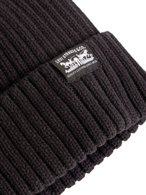 Sunset Beanie Anthracite Night - Berretto Nero 007Z2-0000 0000 LEVIS 