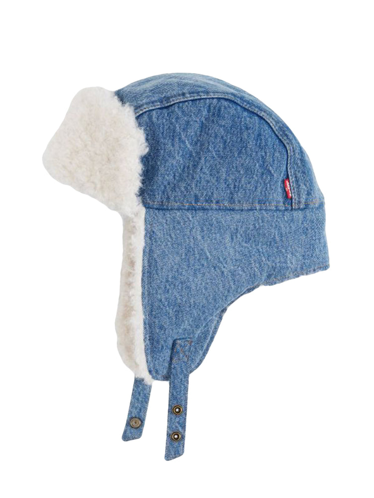 Cozy Trapper Blue Sky Wash - Cappello Azzurro 007ZH-0000 0000 LEVIS 