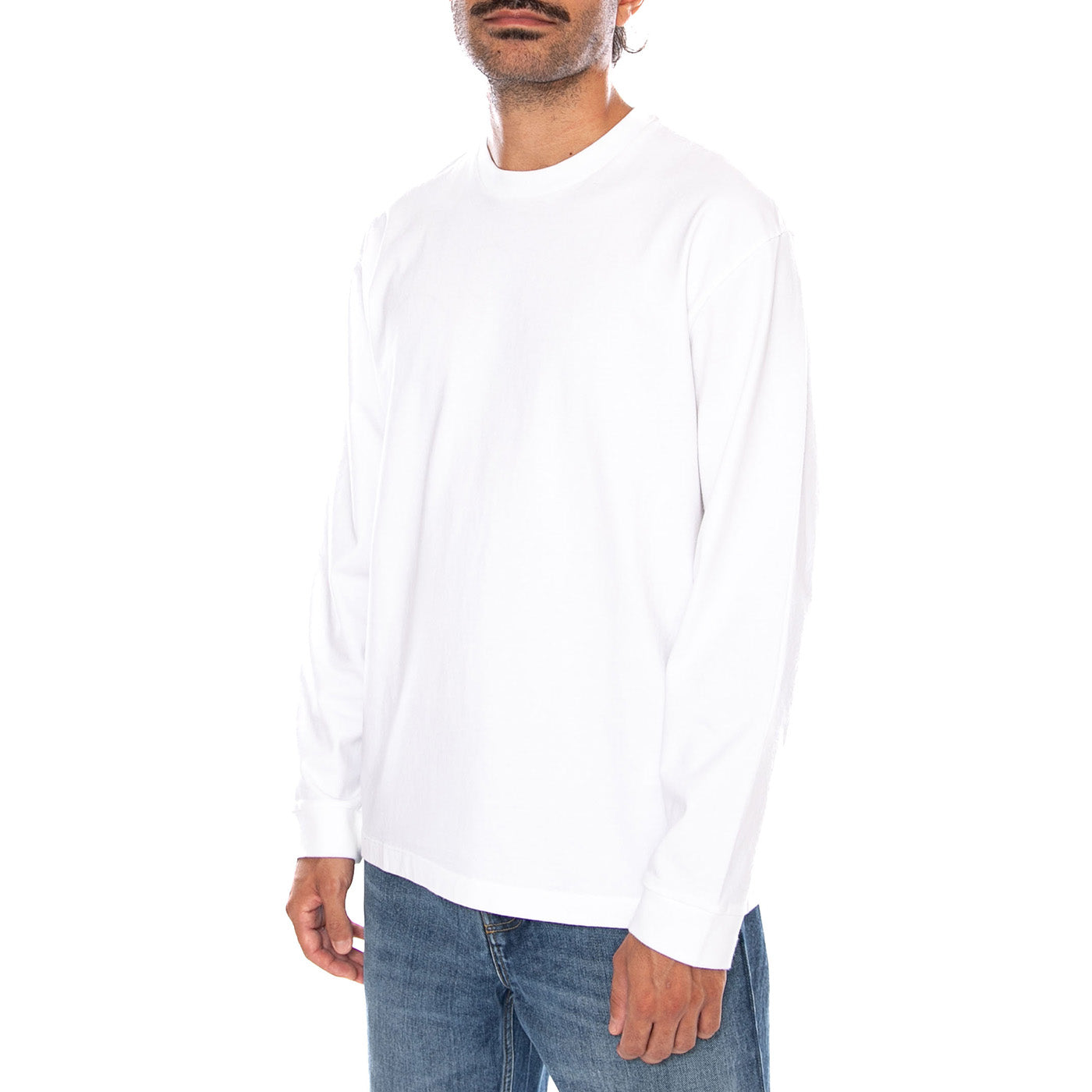 LS WORKWEAR TEE JET NEUTRAL - Maglietta Girocollo Maniche Lunghe Uomo Bianca 0089C 0000 LEVIS 