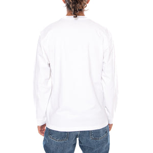 LS WORKWEAR TEE JET NEUTRAL - Maglietta Girocollo Maniche Lunghe Uomo Bianca 0089C 0000 LEVIS 