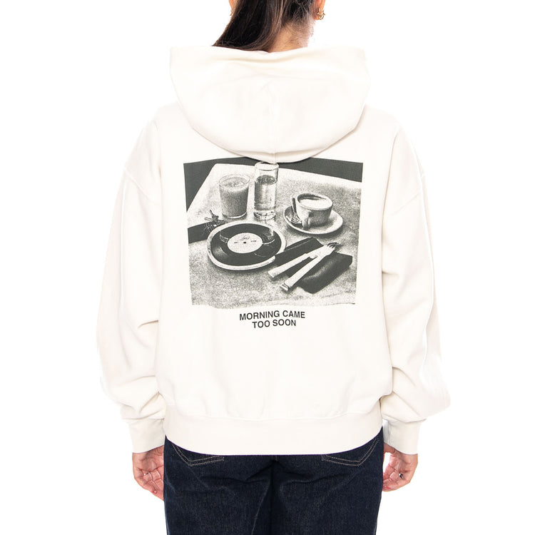 GR VINTAGE BOXY HOODIE FOG CITY S WHITE - Felpa con Cappuccio Donna Bianca 008A3 0001 LEVIS 