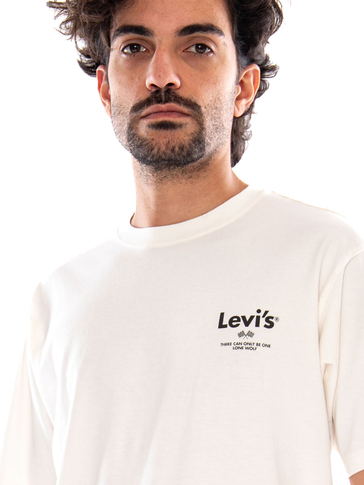 VINTAGE FIT GRAPHIC TEE LEGENDARY HORSE TAN - Maglietta Girocollo Uomo Beige Chiaro 87373 0457 LEVIS 