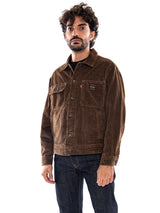 Levi's Sunrise Trucker Desert Palm Corduroy Brown - Jacke Herren Braun Herren LEVIS